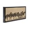 Stupell Industries Western Horses Gallop Floater Framed Canvas Wall Art Design by JG Studio